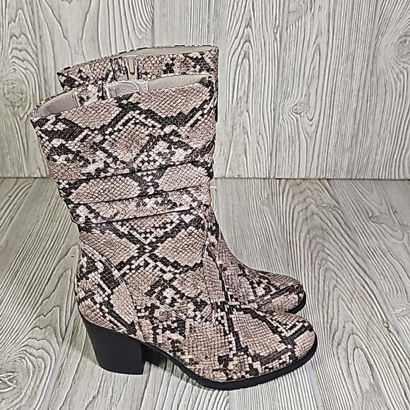 BareTraps Women's Lovelace Round Toe Mid Calf Boots Size 5 NEW - Picture 3 of 15